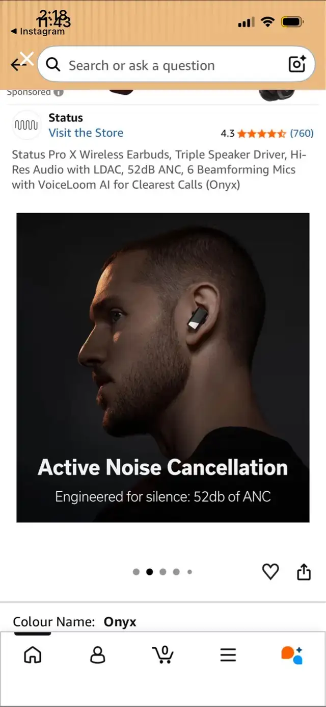 Status Pro X Wireless Earbuds590539120402780161