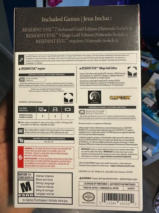 Resident Evil Generation Pack - Nintendo Switch 2  in Nintendo Switch in Kitchener / Waterloo - Image 3
