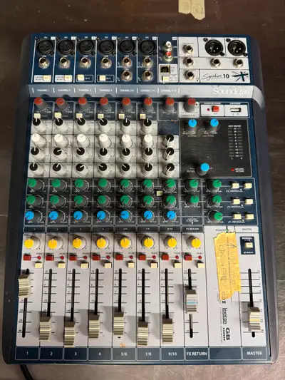Soundcraft Signature 10 - Mixer, Mixing board, View more