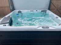 Sunrise 870s classic collection 6 seat hot tub with lounger