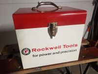 Rockwell vintage Circular Saw tool box case - rare