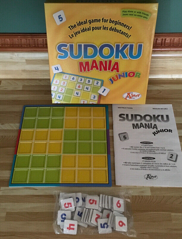 Sudoku mania junior dans Jouets et jeux  à Trois-Rivières - Image 2