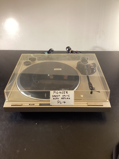 Pioneer PL-4 Direct Drive Stereo Turntable Record Player (auto return) $275