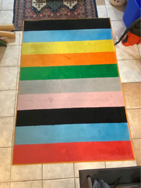 URGENT - Ikea Randerup rainbow area rug