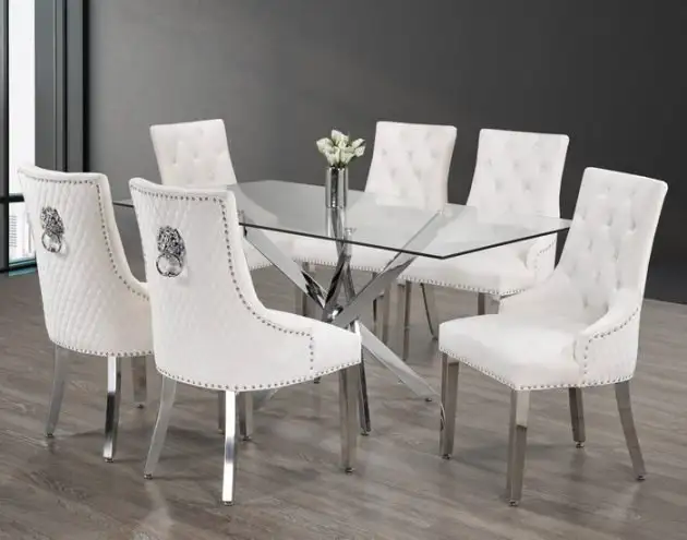 7-Piece Dining Set – Modern Design, Complete Comfort in Dining Tables & Sets in Kingston - Image 2