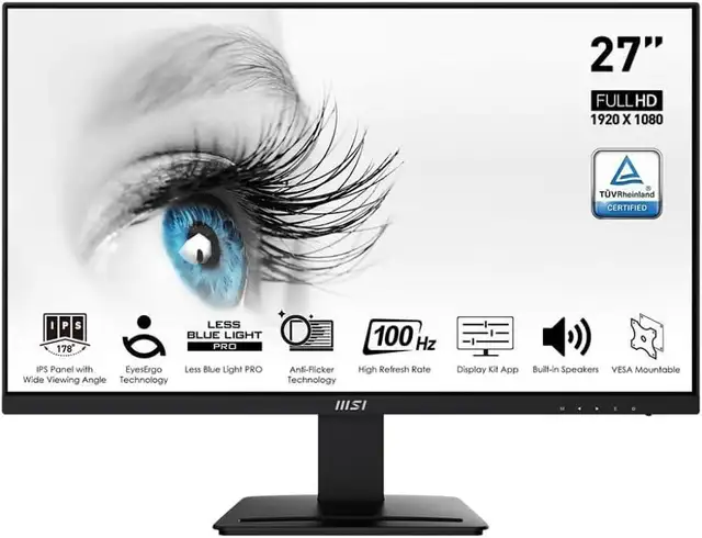 MSI Pro MP273A, 27" Monitor62863737009666123
