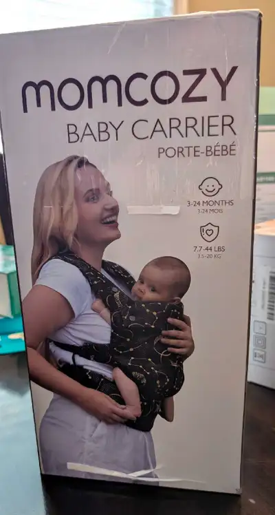 This Momcozy Baby Carrier is designed for infants aged 3-24 months, supporting weights from 7.7 to 4...