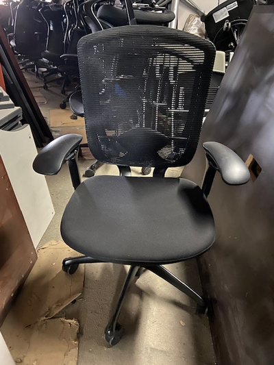 Teknion Contessa chairs mesh on foam $199.99  black color, View more