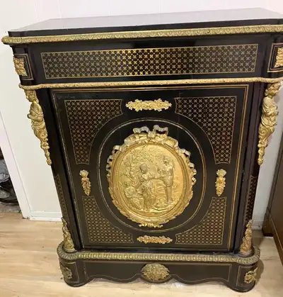 19th century French antique Ormolu Cabinet, View more