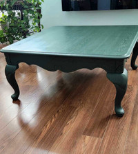 Large  solid wood coffee table
