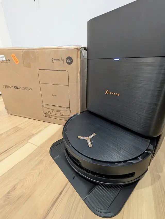 ECOVACS DEEBOT X9 PRO OMNI Robot Vacuum and Mop in Vacuums in Markham / York Region - Image 2