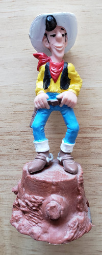 LUCKY LUKE PENCIL SHARPENER - TAILLE-CRAYON - VINTAGE 1982