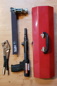 RAMSET GUN AND CRIMPERS FOR SALE