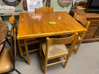 VINTAGE TABLE & CHAIRS 