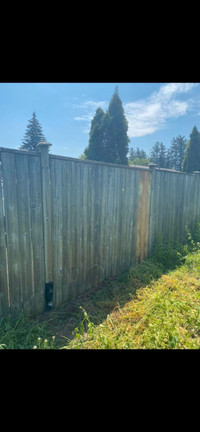 Leaning fence? 4x4 Fence post repairs - with warranty