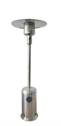 Hampton Bay 87" Outdoor Propane Patio Heater in Stainless Steel