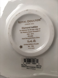 For sale: Royal Daulton "Diamond Jubilee"