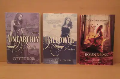 Unearthly / Hallowed / Boundless - by Cynthia Hand - set for $10, View more