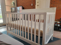 Baby crib and matress for sale
