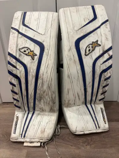 Brian’s Optik 9.0 Sr Goalie Pads - Size 33+1, View more
