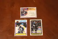 WAYNE GRETZKY HOCKEY CARDS TOPPS 3 LOT EXCELLENT CONDITION