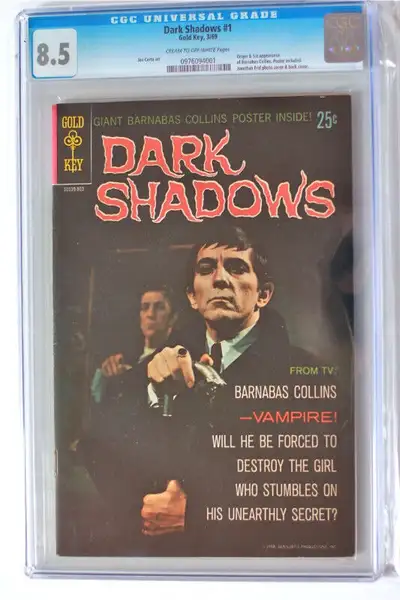 Dark Shadows 1 CGC 8.5 Dead End Crime 4.0 Dell Giant 26 CGC 9.2, View more