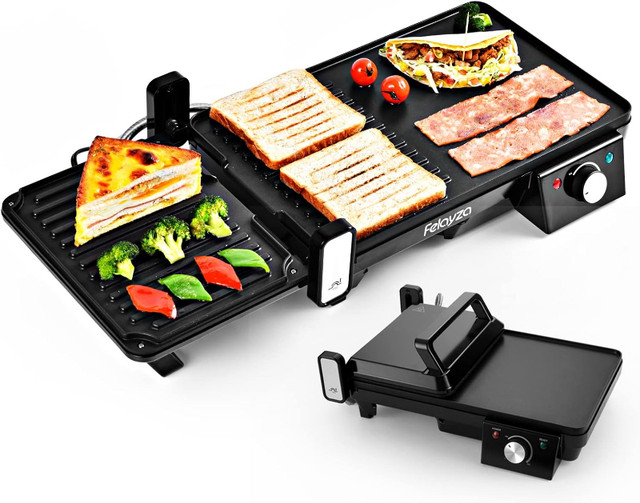 FELAYZA 3 In 1 Electric Griddle - New in Stoves, Ovens & Ranges in City of Toronto
