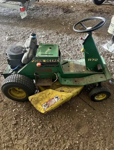 Your chance to own a full blown John deer. She runs. Kinda finniky, needs some carb tuning maybe som...