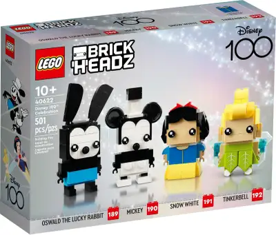 LEGO / DISNEY 100TH CELEBRATION / BRICKHEADZ, View more