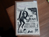 Don Juan movie bill/poster