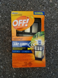 OFF! Power Pad Mosquitoe Lamp