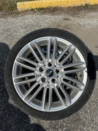 Mini Cooper s rims and tires 