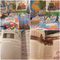 5 Textbooks on Geography and Social studies
