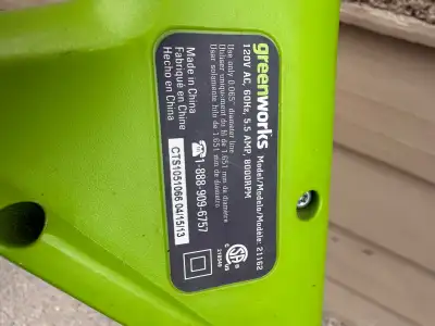 This Greenworks trimmer is an electric tool that offers convenience for your yard work. While it sho...