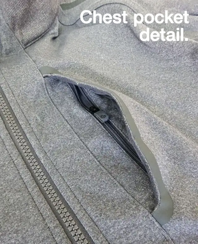 Men’s Large LULULEMON full-zip lifestyle sweatshirt. in Men's in Markham / York Region - Image 5