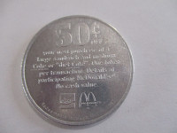 McDonald's Canada 1983 Aluminum Token (Jeton)