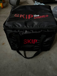 Skip the dishes thermal bag and pizza bag