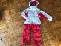 Red & White Phenix Ski Suit Jacket Pants Size 4-8... EXCELLENT