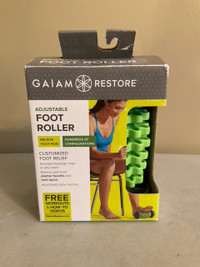 GAIAM Restore Adjustable Foot Roller - $15