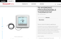 Honeywell Home ProSeries TH6100AF2004 thermostat