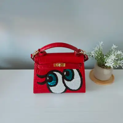 Playnomore “Shy Girl” Vegan Leather Handbag - Pre-loved! ✨, View more