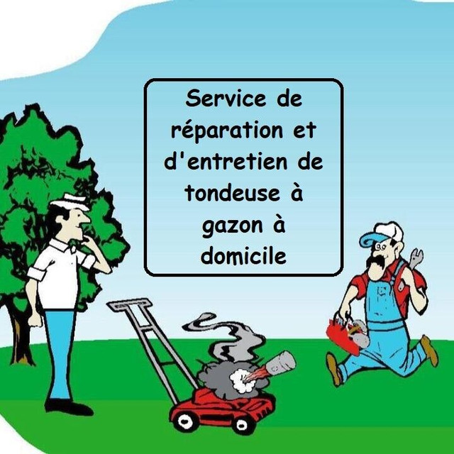 Entretien et réparation de tondeuse à gazon à domicile in Lawnmowers & Leaf Blowers in Gatineau - Image 2