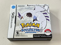 Pokemon SoulSilver  ⎮  Nintendo DS - FULL SET BIG BOX