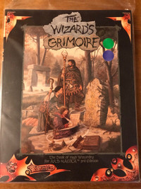 ARS MAGICA RPG SOURCE BOOK - THE WIZARDS GRIMOIRE 3RD EDITION