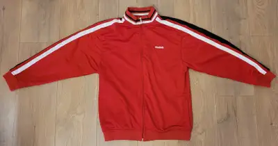 Size Large Youth (14/16) Reebok Track Jacket EUC Smoke/pet free home $20 Pick up in Montgomery