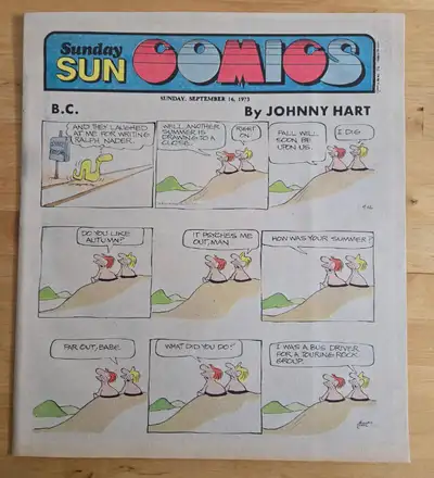 Toronto Sun - First Colour Comics Insert, View more