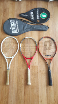 Prince and Wilson Tennis Racquet Racket - $60