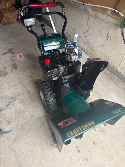 Craftsman snow blower, View more