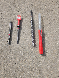 various hilti chissels and bits 50 to 150 each