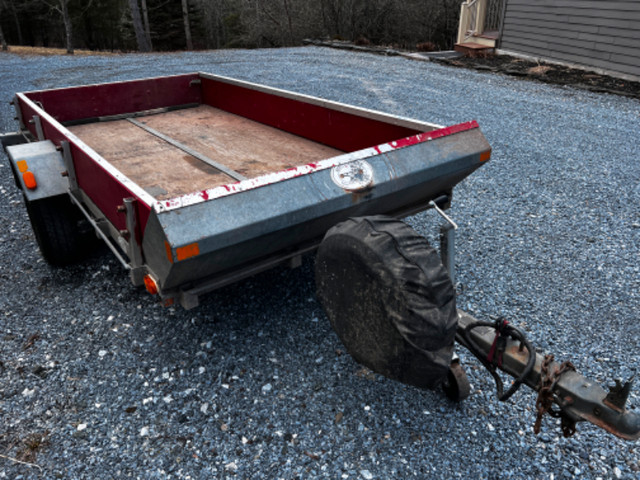 Scott galvanized tilt bed trailer 5x10 in Cargo & Utility Trailers in Saint John - Image 3